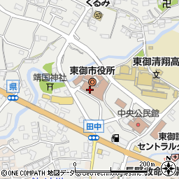 長野県東御市周辺の地図