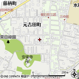 茨城県水戸市元吉田町3052-8周辺の地図