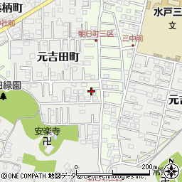 茨城県水戸市朝日町3056周辺の地図
