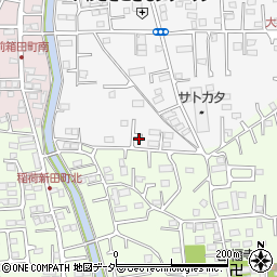 群馬県前橋市箱田町1265周辺の地図