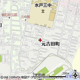 茨城県水戸市元吉田町2803-4周辺の地図