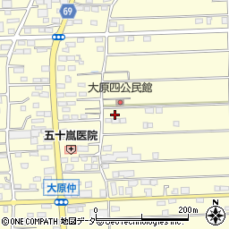 群馬県太田市大原町730周辺の地図