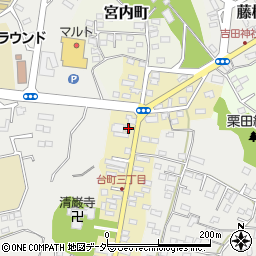 茨城県水戸市元台町1561周辺の地図