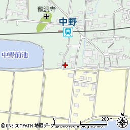 長野県上田市中野481-2周辺の地図