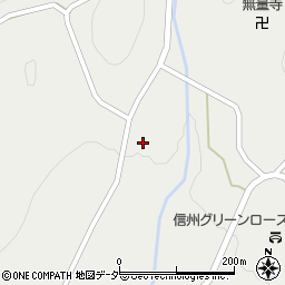 長野県松本市会田345周辺の地図