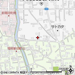 群馬県前橋市箱田町1266周辺の地図