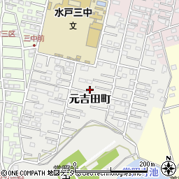 茨城県水戸市元吉田町2816-10周辺の地図