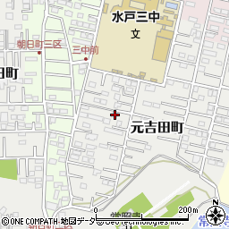 茨城県水戸市元吉田町2803-2周辺の地図