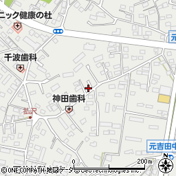 茨城県水戸市元吉田町19-12周辺の地図