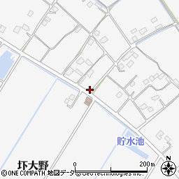 茨城県水戸市圷大野198周辺の地図