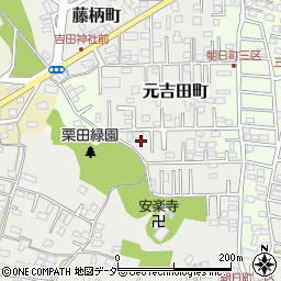 茨城県水戸市元吉田町3041-3周辺の地図