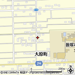 群馬県太田市大原町712-12周辺の地図