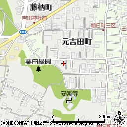 茨城県水戸市元吉田町3042-6周辺の地図