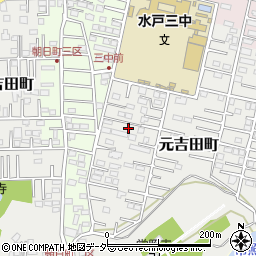 茨城県水戸市元吉田町2780周辺の地図