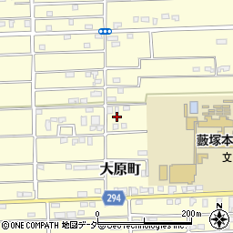 群馬県太田市大原町712-11周辺の地図