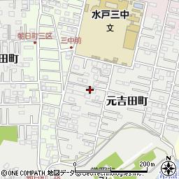 茨城県水戸市元吉田町2803-7周辺の地図