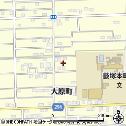 群馬県太田市大原町712-10周辺の地図