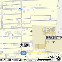 群馬県太田市大原町712-2周辺の地図