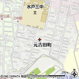 茨城県水戸市元吉田町2816-8周辺の地図