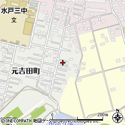 茨城県水戸市元吉田町2854周辺の地図