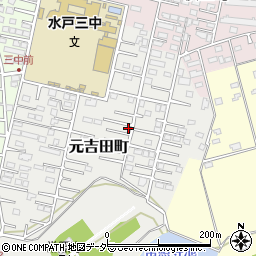 茨城県水戸市元吉田町2839-6周辺の地図