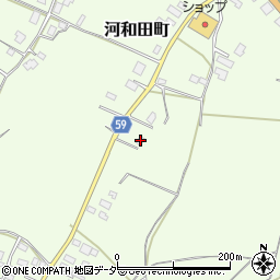 茨城県水戸市河和田町3740周辺の地図