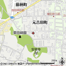 茨城県水戸市元吉田町3042-5周辺の地図