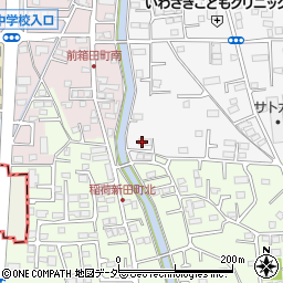 群馬県前橋市箱田町1281周辺の地図