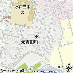 茨城県水戸市元吉田町2839-5周辺の地図