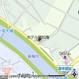 ホテル賀松庵周辺の地図