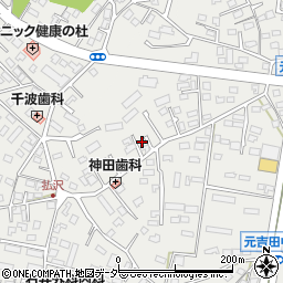 茨城県水戸市元吉田町19-13周辺の地図