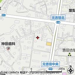 茨城県水戸市元吉田町85周辺の地図