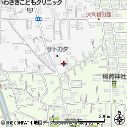 群馬県前橋市箱田町1242-11周辺の地図