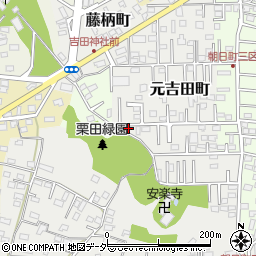 茨城県水戸市元吉田町3039-1周辺の地図