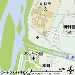 長野県安曇野市明科東川手潮153周辺の地図