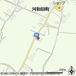 茨城県水戸市河和田町3733-1周辺の地図