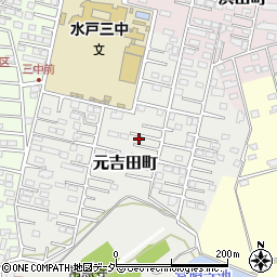 茨城県水戸市元吉田町2839-3周辺の地図
