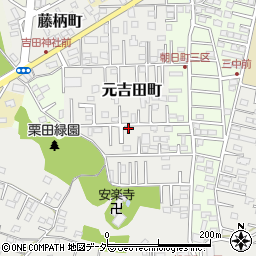 茨城県水戸市元吉田町3046-4周辺の地図