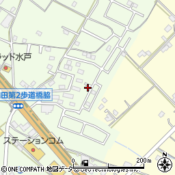 茨城県水戸市河和田町278-61周辺の地図