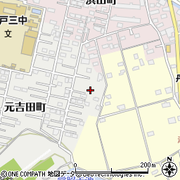 茨城県水戸市元吉田町2855-1周辺の地図