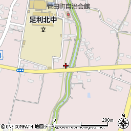 栃木県足利市菅田町52周辺の地図