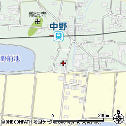 長野県上田市中野481-14周辺の地図