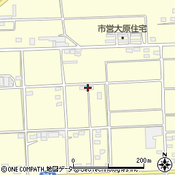 群馬県太田市大原町2410-1周辺の地図