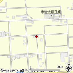 群馬県太田市大原町2410周辺の地図