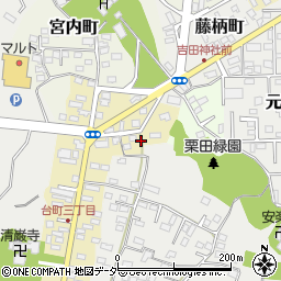 茨城県水戸市元台町1444周辺の地図