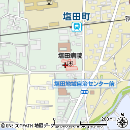 長野県上田市中野29周辺の地図