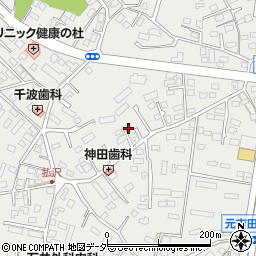 茨城県水戸市元吉田町19-14周辺の地図