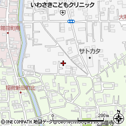 群馬県前橋市箱田町1297-10周辺の地図