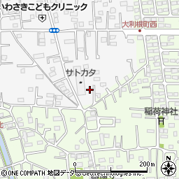 群馬県前橋市箱田町1242-10周辺の地図