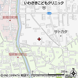 群馬県前橋市箱田町1297周辺の地図